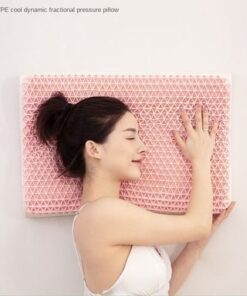 TPE Pectin Latex Pillow Zero Pressure Cooling Gel High Elasticity Pillow Orthopedic Correction Neck Pain Massage TPE果胶乳胶