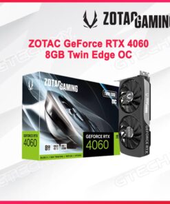 ZOTAC GAMING GeForce RTX 4060 8GB Twin Edge OC Graphic Card