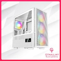 DeepCool CH560 Digital ATX Case - White