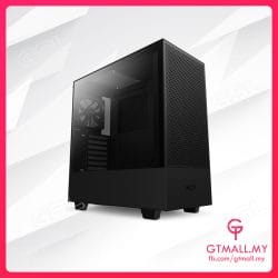NZXT H5 Flow Mid-Tower Case - Black