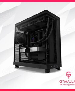 NZXT H6 Flow Compact Dual-chamber ATX Case - All Black
