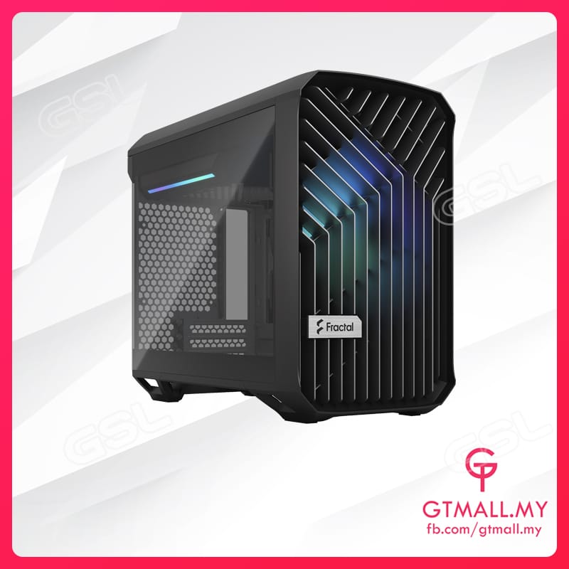 Fractal Design Torrent Nano RGB Black TG Light tint