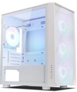 Tecware Forge M Omni ARGB MATX - Snow White Casing