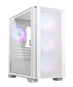 Montech Air 100 ARGB MATX Case - Black/White