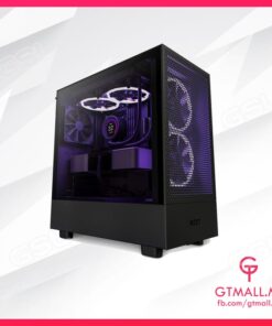 NZXT H5 Flow RGB Mid-Tower Case - Black