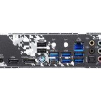 Alternative view of ASrock B550M Steel Legend Matx Motherboard