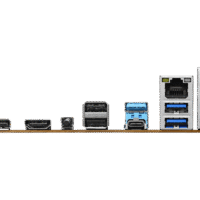 Alternative view of ASrock B650M-H/M.2+ DDR5 Motherboard