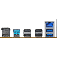 Alternative view of ASrock B650M PG Lightning WiFi DDR5 Motherboard
