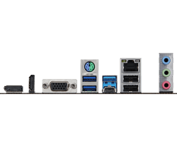 Alternative view of ASrock B760M HDV/M.2 D4 Motherboard