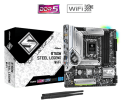 ASrock B760M Steel Legend WiFi DDR5 Motherboard