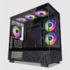 Tecware Infinity M ARGB MATX Case w/6 ARGB Fans - Black