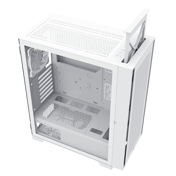 Montech Air 1000 Lite ATX Case - White - Image 6