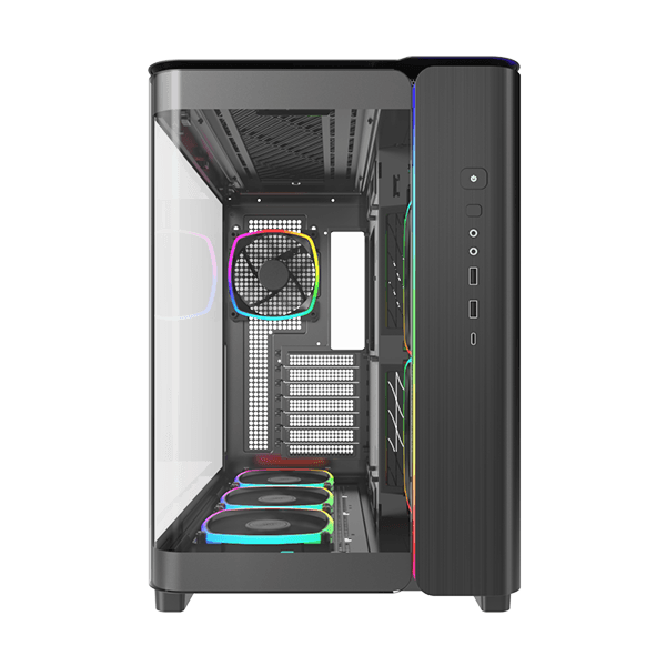 Montech King 95 Pro ATX Case - Black/ White - Image 7