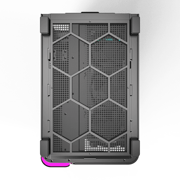 Montech King 95 Pro ATX Case - Black/ White - Image 3