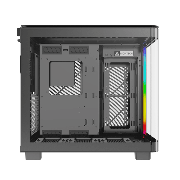 Montech King 95 ATX Case - Black/ White/ Red - Image 7