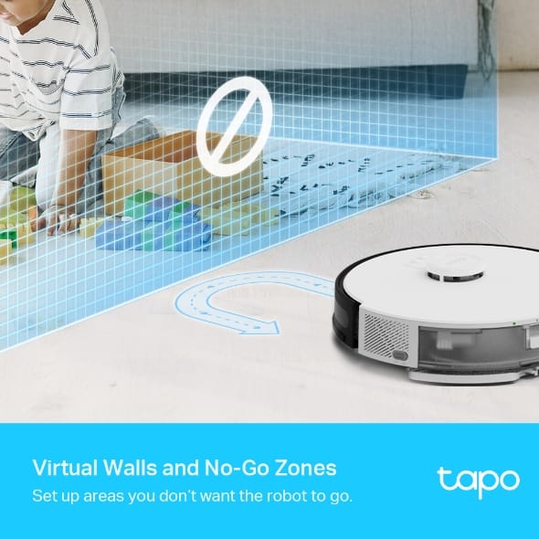 TP-Link Tapo RV30C Mop LiDAR Navigation Robot Vacuum & Mop - Image 5