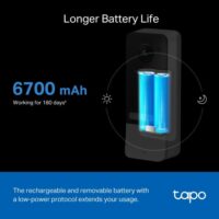 Alternative view of TP-Link Tapo D230S1 Tapo Smart Battery Video Doorbell