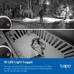 Alternative view of TP-Link Tapo C120 Indoor/Outdoor Wi-Fi Home Security Camera