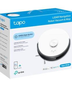 Alternative view of TP-Link Tapo RV30C Mop LiDAR Navigation Robot Vacuum & Mop