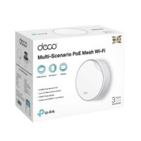 Alternative view of TP-Link Deco X50-POE AX3000 Whole Home Mesh WiFi 6 System with PoE (1 Pack/ 2 Pack/ 3 Pack)