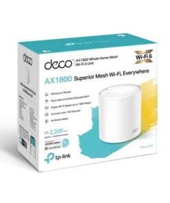 TP-Link Deco X20 AX1800 Whole Home Mesh Wi-Fi 6 System (1 Pack / 2 Pack / 3 Pack)