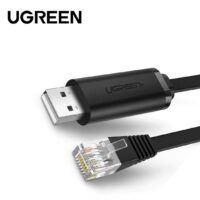 UGREEN USB-A 2.0 TO RJ45 CONSOLE CABLE 1.5M (BLACK)