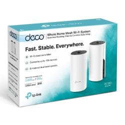 Alternative view of TP-Link Deco M4 AC1200 Whole Home Mesh Wi-Fi System (2 Pack/ 3 Pack)