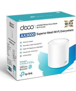 TP-Link Deco X50 AX3000 Whole Home Mesh WiFi 6 Unit (1 Pack/ 2 Pack / 3 Pack)