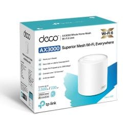 TP-Link Deco X50 AX3000 Whole Home Mesh WiFi 6 Unit (1 Pack/ 2 Pack / 3 Pack)