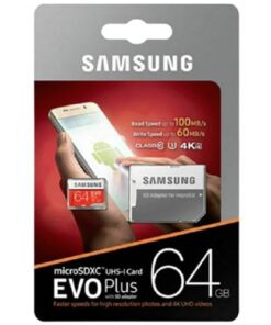 Samsung Micro SD with Adapter 64GB/128GB/256GB/512GB Evo Plus
