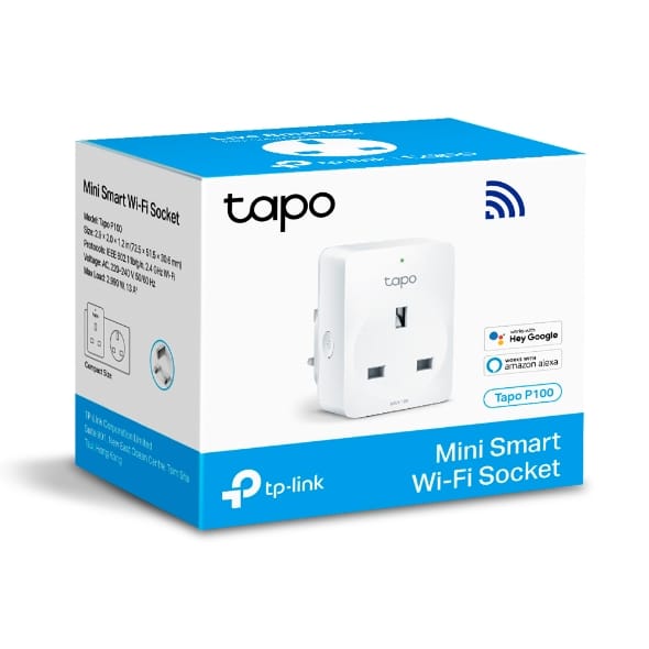 TP-Link Tapo P100(1-Pack/2-Pack/4-Pack) Mini Smart Wi-Fi Socket - Image 2