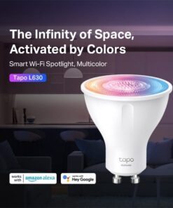 TP-Link Tapo L630 Smart Wi-Fi Spotlight, Multicolor