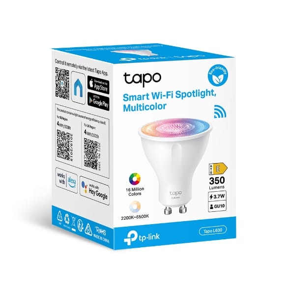 TP-Link Tapo L630 Smart Wi-Fi Spotlight, Multicolor - Image 2