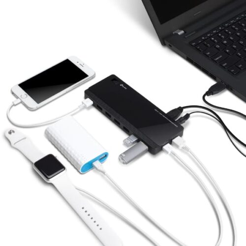 Alternative view of Tp-Link UH720 USB 3.0 7-Port Hub with 2 Charging Ports