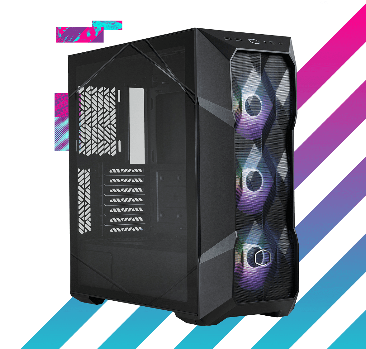 Cooler Master TD500 Mesh V2 Black/White