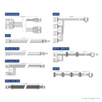 Alternative view of FSP Hydro PTM Pro 1650W 80 Plus Platinum Full Modular PSU ATX3.1 (PCIe5.1)